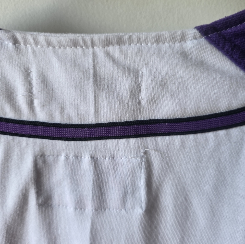 Vintage Starter Colorado Rockies Purple MLB Jersey – 90s Y2K Streetwear Fit S/M - Picture 10 of 10